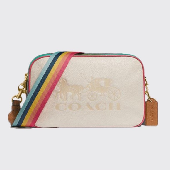Coach Handbags - 🆕 COACH JES COLORBLOCK STRIPE CROSSBODY